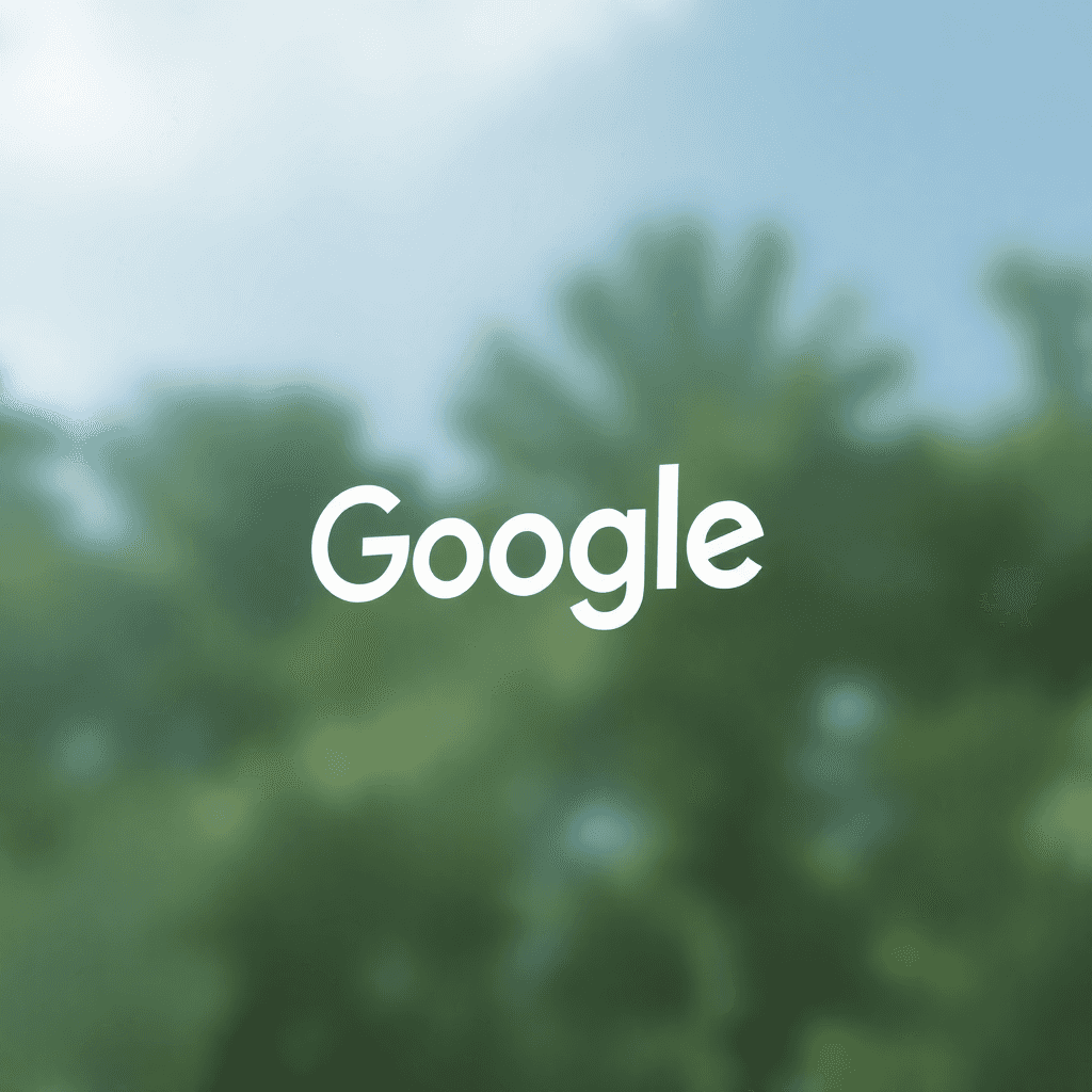 Google logo, corporate brand, white on transparent